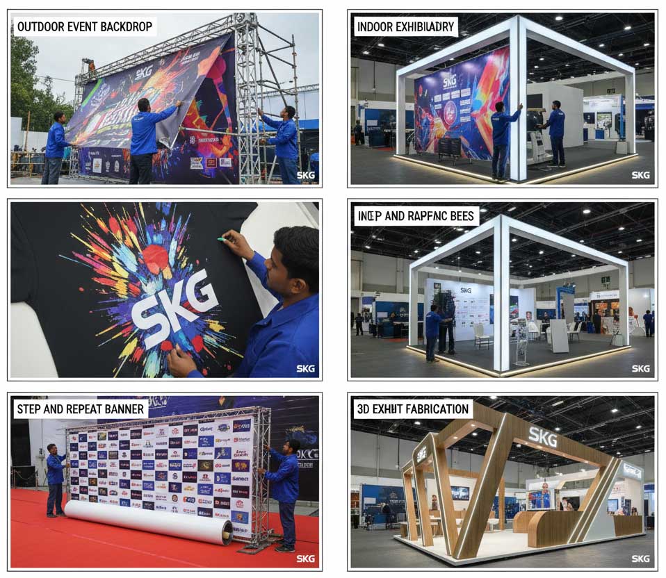 Event and Exhibitions Backdrops
